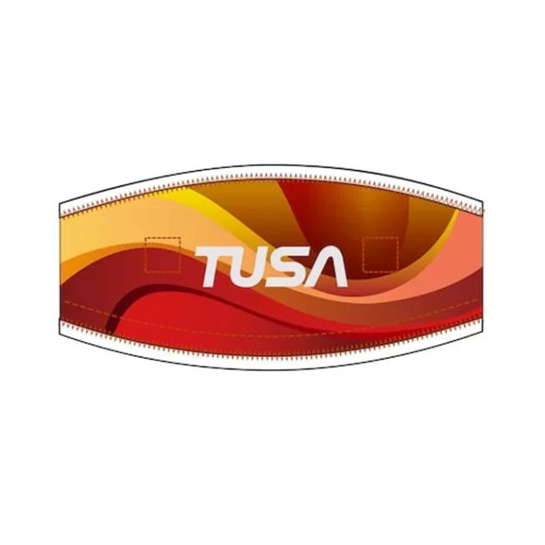 TUSA TA-5008 Tauchmaskenbandabdeckung Aus Neopren – Verhindert Haareverheddern, Weich & Komfortabel, Klettverschluss