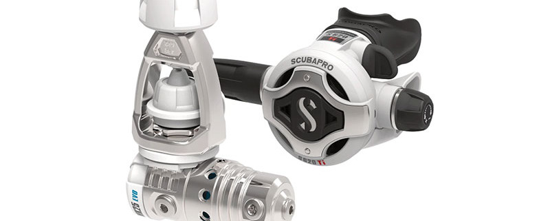 Scubapro MK25Evo/S620Ti White Regulator Yoke