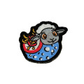 Bonito Marine-Life Velcro Emblem - Sheep Nudi