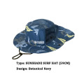 Tavarua Surf Hat- Botanical Navy