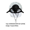 Tavarua Surf Hat- Tropical White