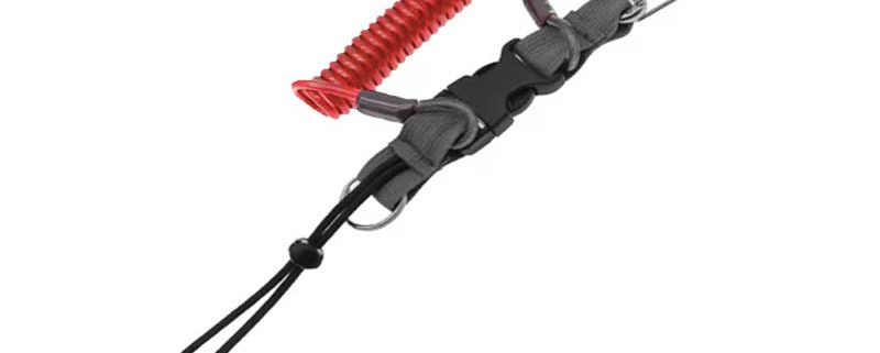 BTO Wire Coil Lanyard - Red
